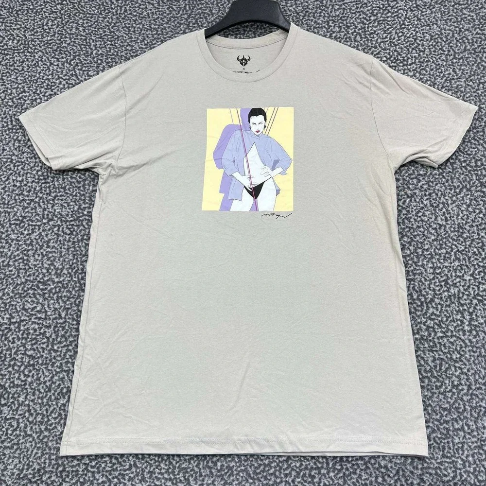 Darkstar‎ Skateboards x Nagel Shirt Men Extra Large Short Sleeve Crew Neck XL